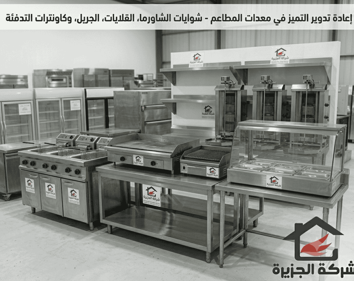 معدات الوجبات السريعة