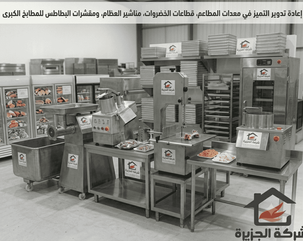 مكائن تقطيع وتحضير